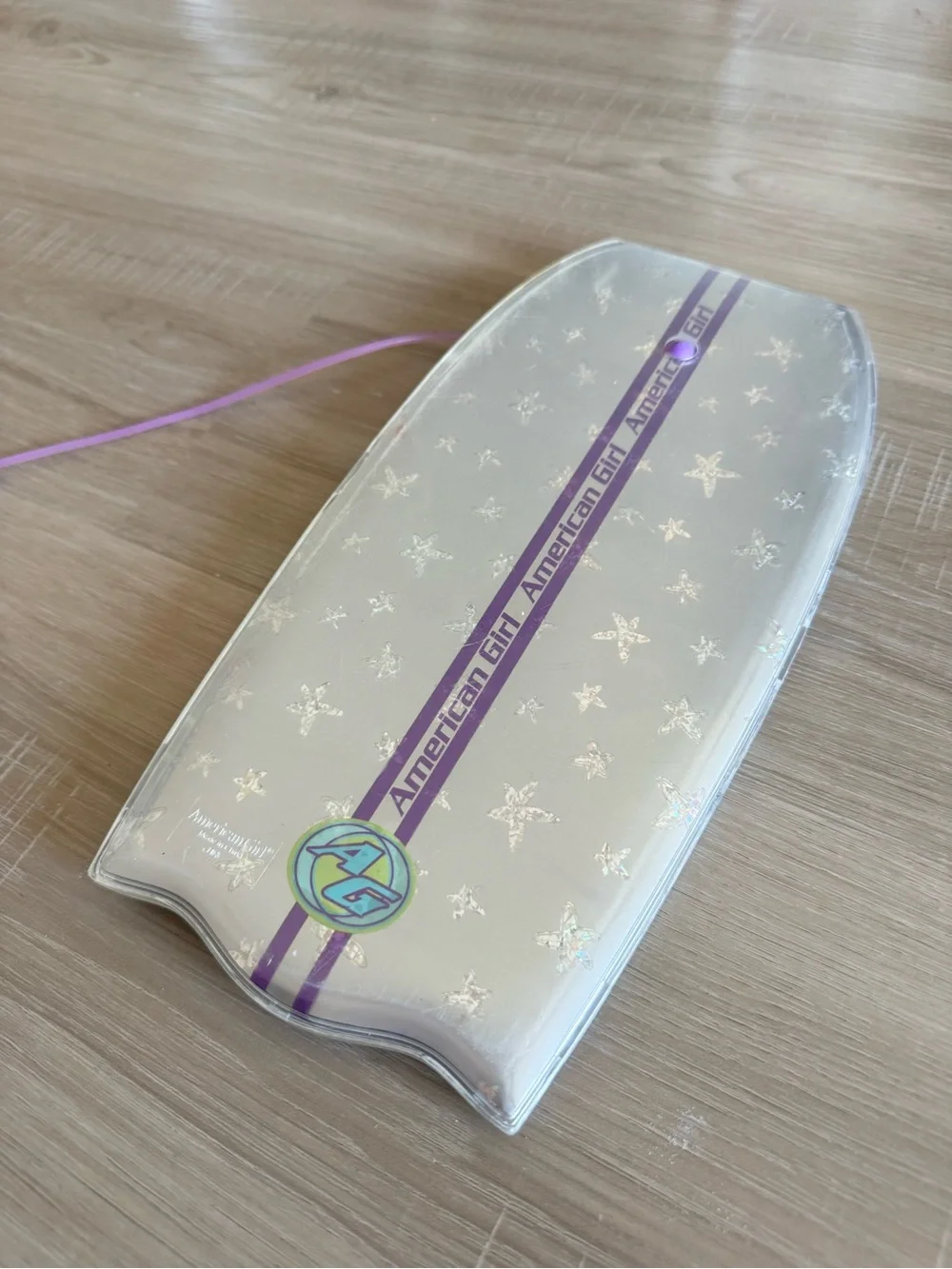 American Girl Kailey Purple Boogie Board 18”